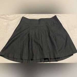 Apostrophe Charcoal A-Line Skirt